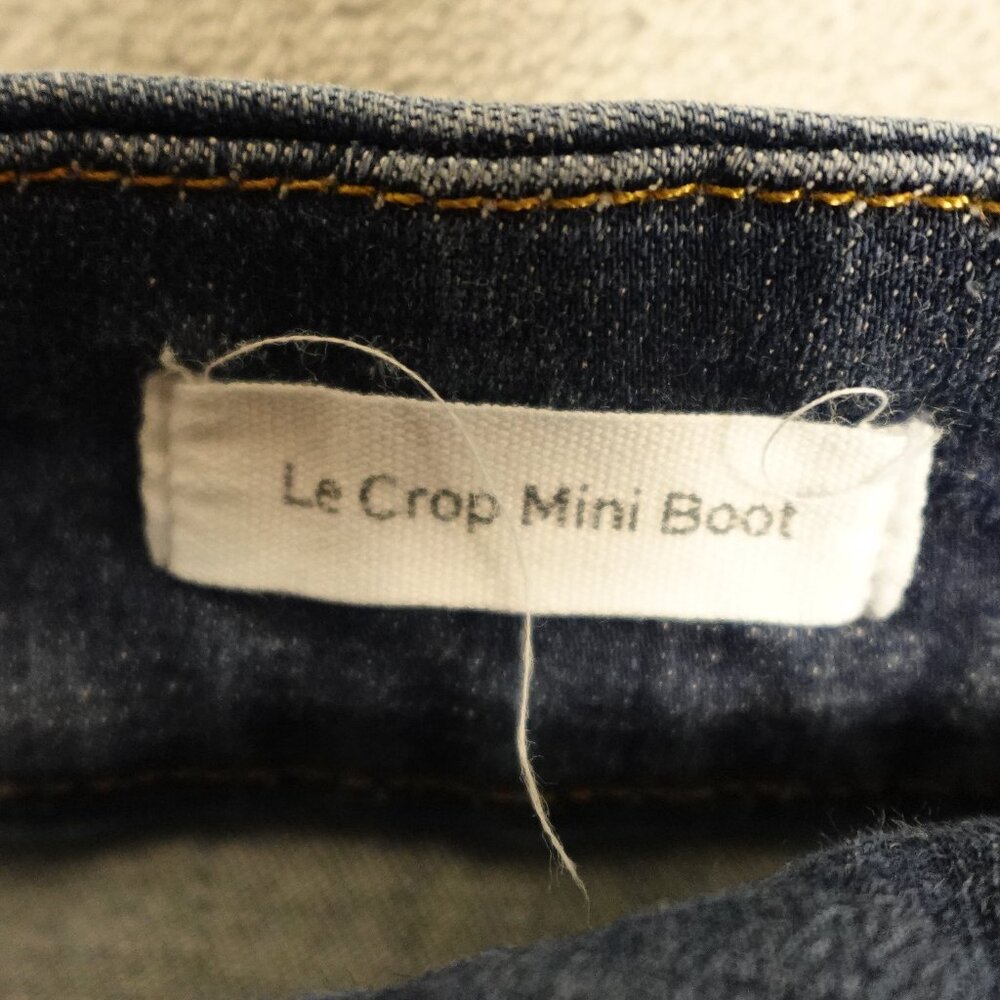 Frame jeans Le Crop‎ Mini Boot women's 27 blue denim - Picture 3 of 11